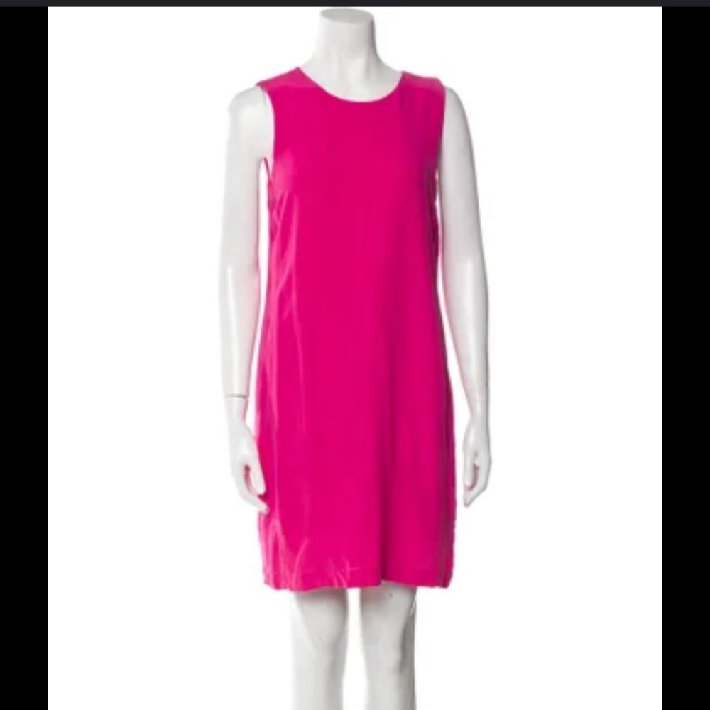 Cynthia Rowley silk pink dress